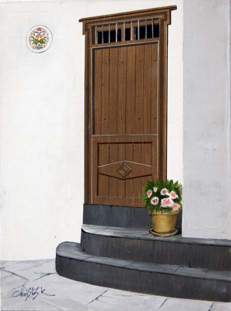 My home door in Skopelos